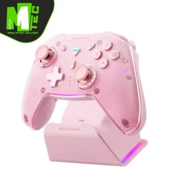 Machenike G5 Pro Max Pink Gamepad Control Tri-mode Base de Carga