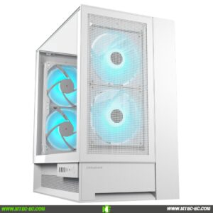 Cougar Omnyx Blanco Case Gamer 4 Ventiladores Midtower