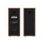 Genius SP-HF800BT Parlantes Madera Bluetooth 20W